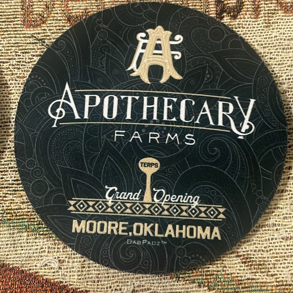 Lot of 11 APOTHECARY EXTRACTS 5” Coasters OKC Terps Ambrosia Alley Neoprene - Picture 5 of 9